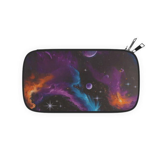 Nebula Bloom Passport Wallet | Galaxy Travel Organizer | Celestial Cosmic Passport Cover | Spiritual Gift for Travelers — Save Your Nichols